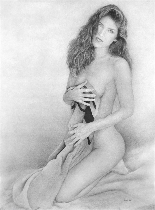 %22Awake to Find You Gone%22 Artistic Nude Artwork by Artist Legends by Lund